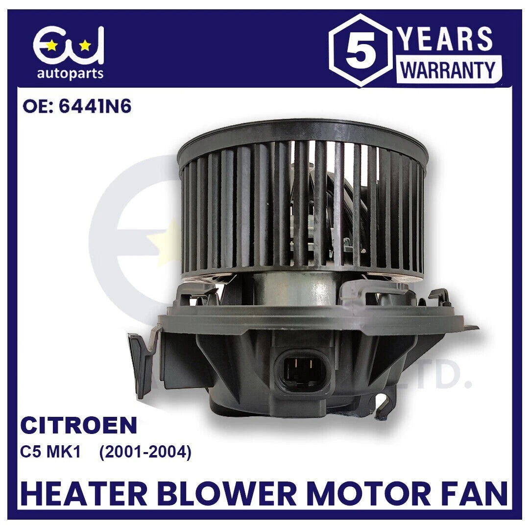 NEW HEATER BLOWER MOTOR FAN FOR CITROEN C5 MK1 2001-2004 6441N6
