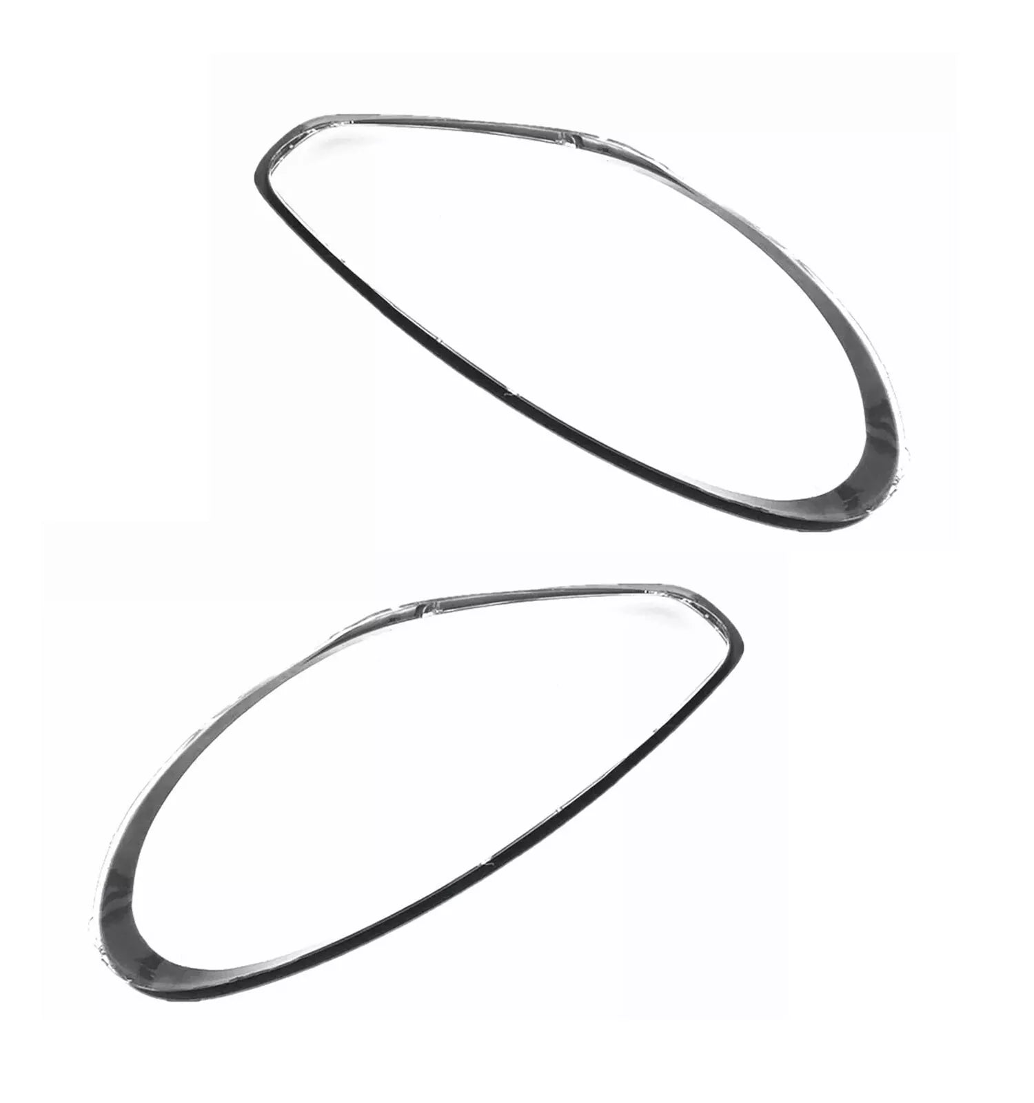 2X LEFT RIGHT SIDE FOR PORSCHE PANAMERA 970 2013-2015 HEADLIGHT GLASS LENS COVER