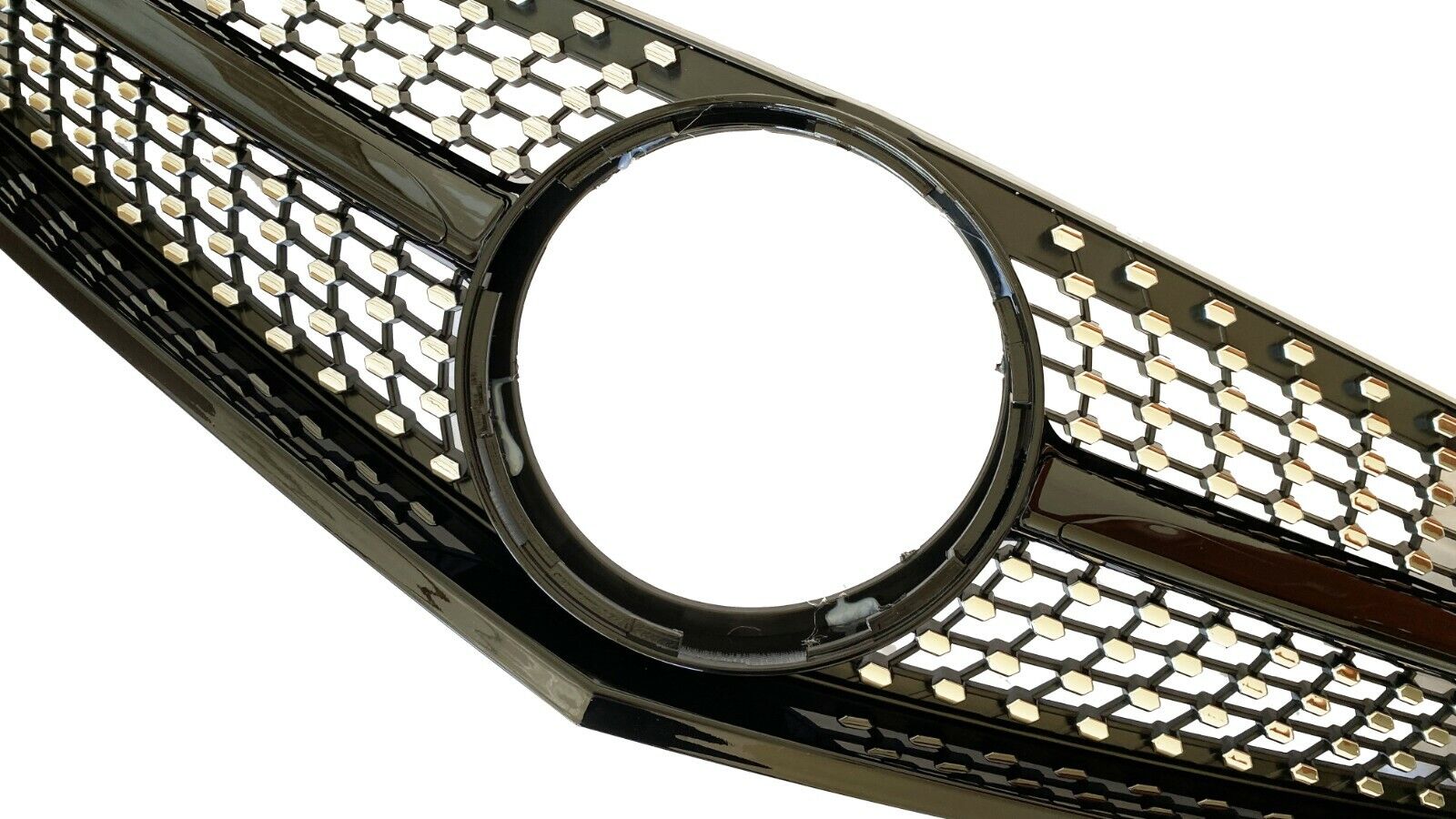 FOR MERCEDES W207 C207 09-13 E-CLASS COUPE CONVERTIBLE BLACK DIAMOND GRILLE