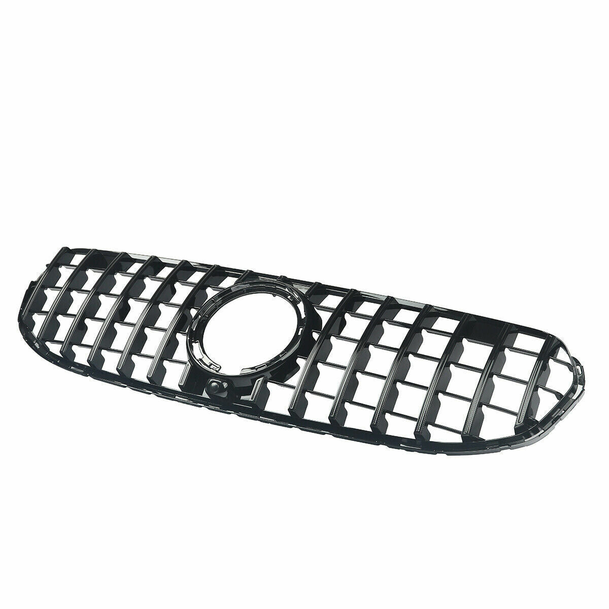 FOR MERCEDES X253 C253 GLC 2020+ PANAMERICANA GTR STYLE SPORT GRILLE GLOSS BLACK