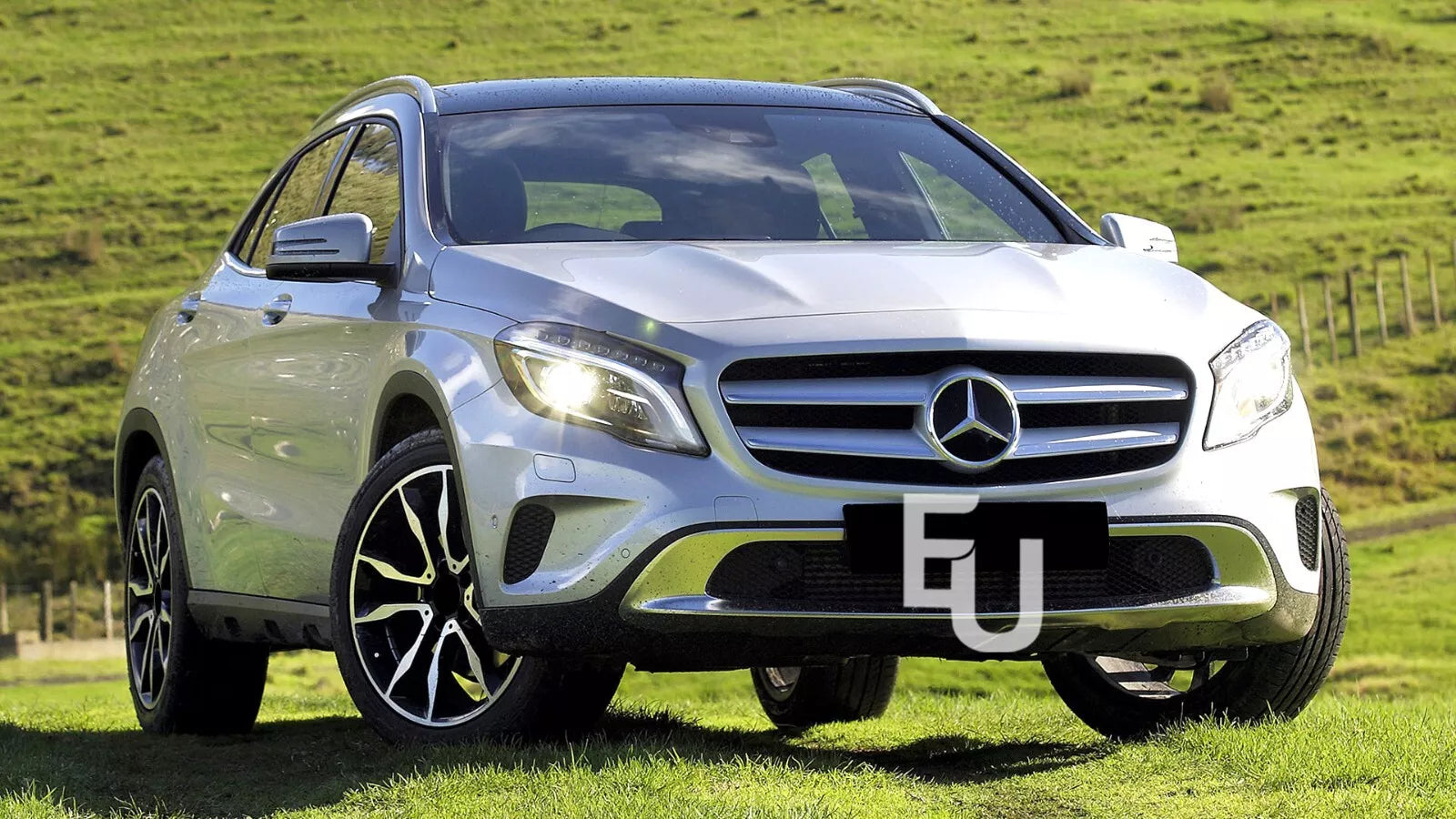 FOR MERCEDES GLA W156 X156 FRONT HEADLIGHT LENS COVERS LEFT RIGHT PAIR 2013-2016