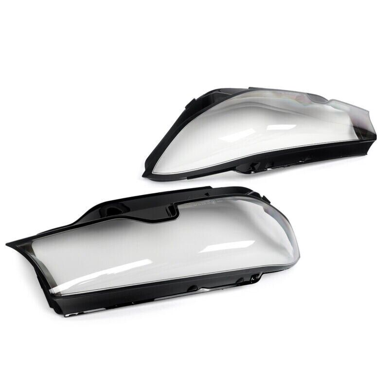 L+R HEADLIGHT LENS COVER SHELL LAMPSHADE FOR BMW G20 G21 3 SERIES 2019-2021