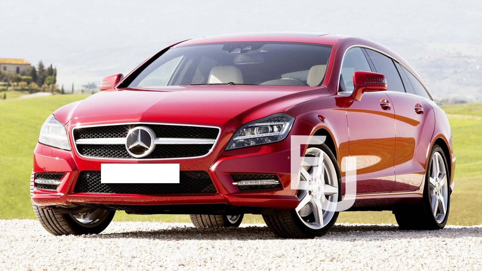 LEFT SIDE HEADLIGHT LAMP CLEAR GLASS LENS COVER FOR MERCEDES-BENZ CLS W218 10-14