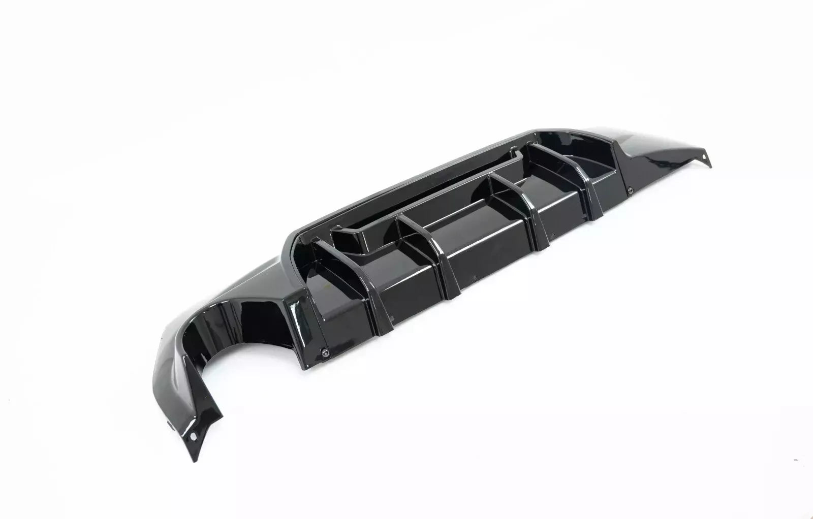 COMPETITIVE REAR DIFFUSER M SPORT SINGLE EXHAUST FOR BMW 1 SERIES F40 19+ GLOSS