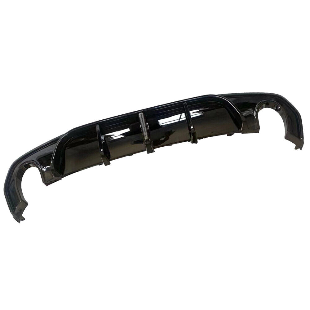 FOR BMW 4 SERIES G26 M SPORT GRAN COUPE REAR DIFFUSER VALANCE GLOSS BLACK 2021+