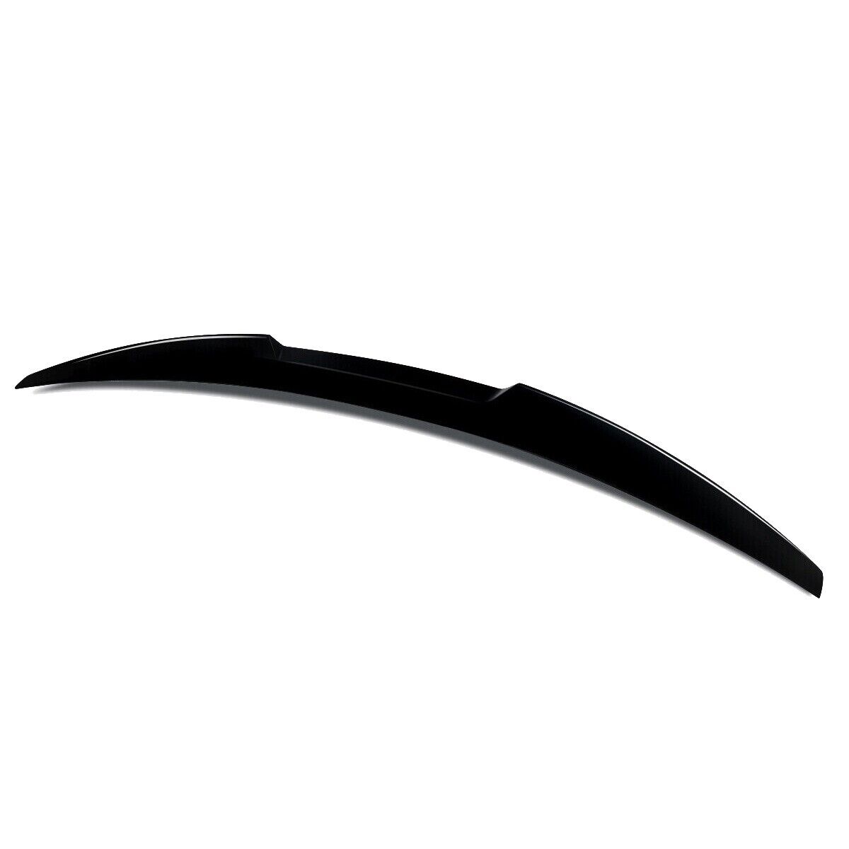 BMW 4 Series G22 Coupe M4 V-Style Gloss Black Boot Lip Trunk Spoiler –UK Fitment