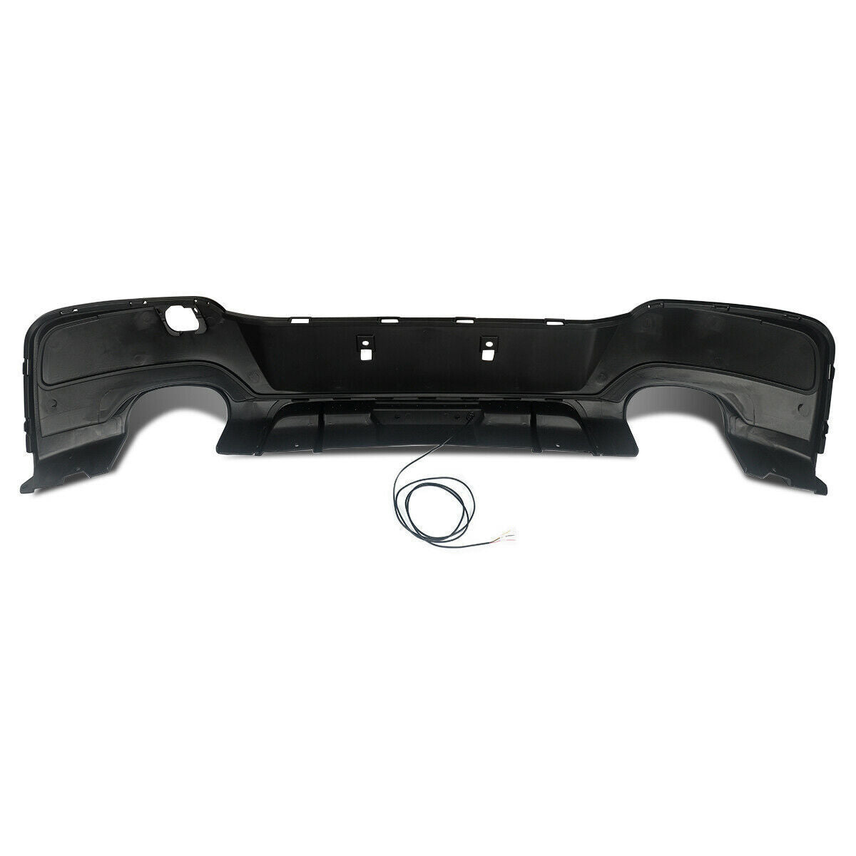 FOR BMW 1 SERIES F20 F21 PRE LCI REAR BUMPER DIFFUSER M135i M140i W/ LED 11-14