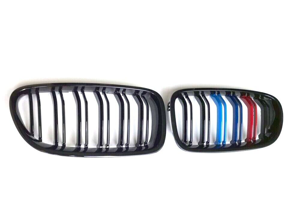 FOR BMW 5 SERIES F10 F11 FRONT M COLOR GLOSS M5 STYLE KIDNEY GRILLE GRILL 10-16