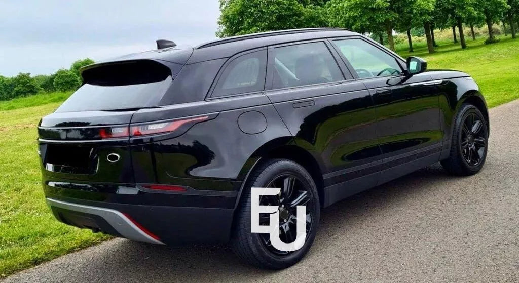 BLACK ALUMINIUM ROOF RAILS BARS LUGGAGE RACK FOR RANGE ROVER VELAR L560 2017+