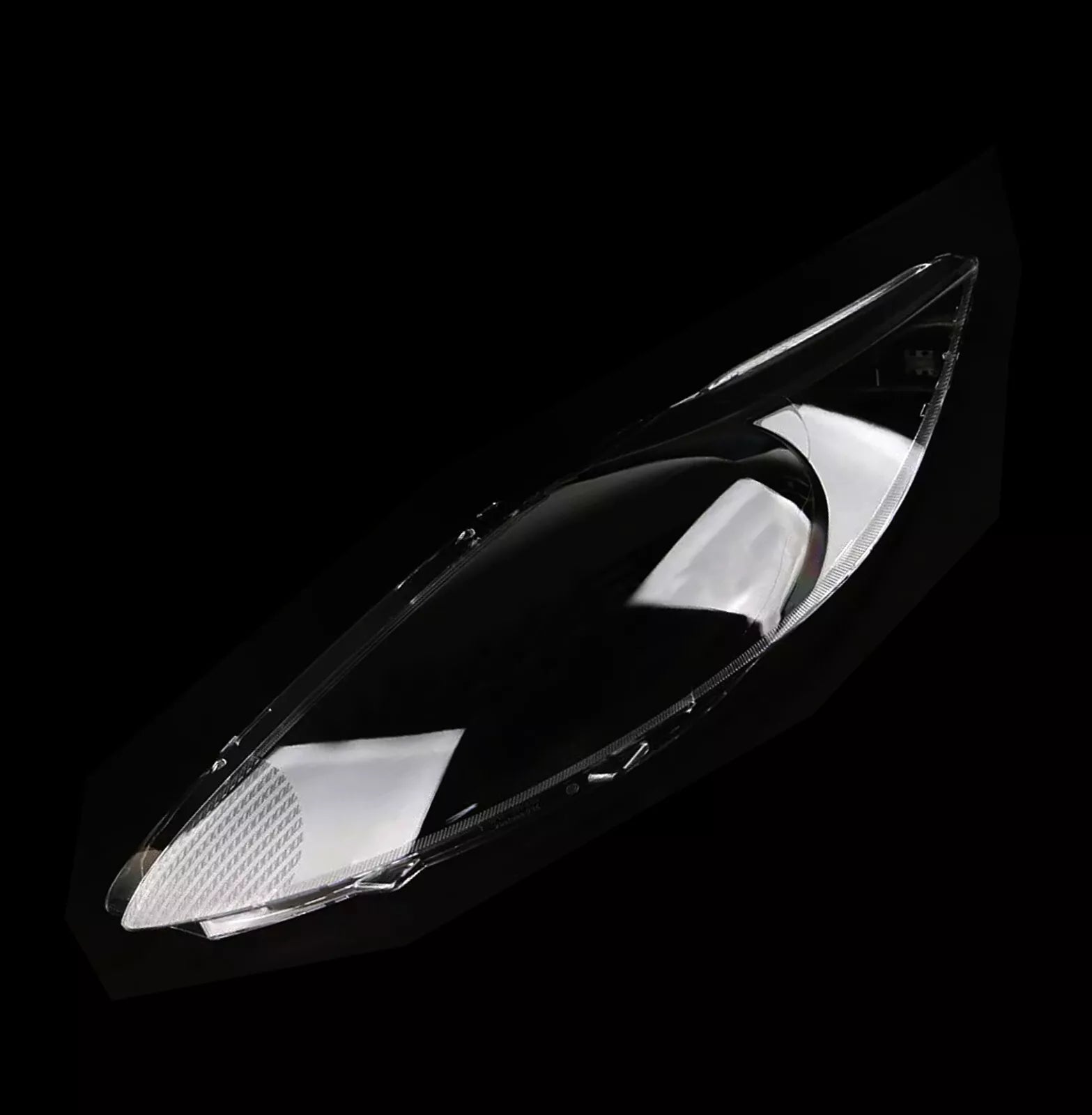 FOR FORD FIESTA MK6 2009-11 FRONT HEADLIGHT LAMP LENS COVER RIGHT DRIVER SIDE