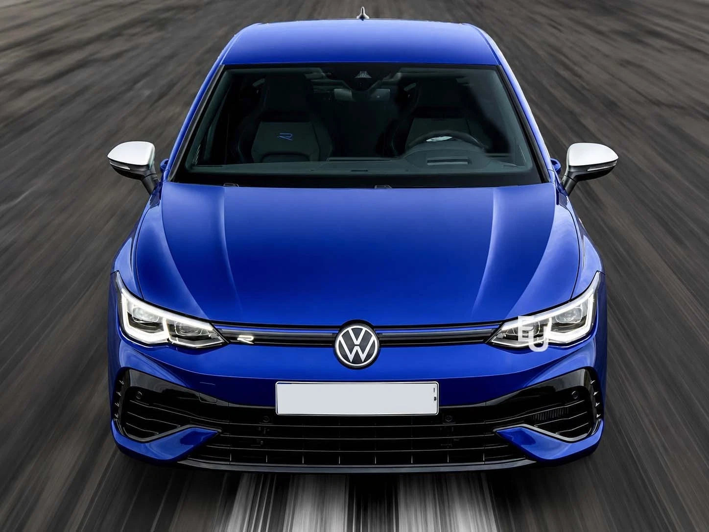 FOR VOLKSWAGEN GOLF R LINE MK8 2020-2024 FRONT BUMPER COMPLETE LED GRILL+TRIMS
