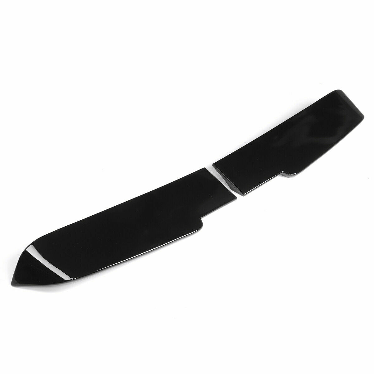 REAR TWIN BARN DOOR ROOF SPOILER FOR VW TRANSPORTER T5 T5.1 T6 T6.1 GLOSS BLACK
