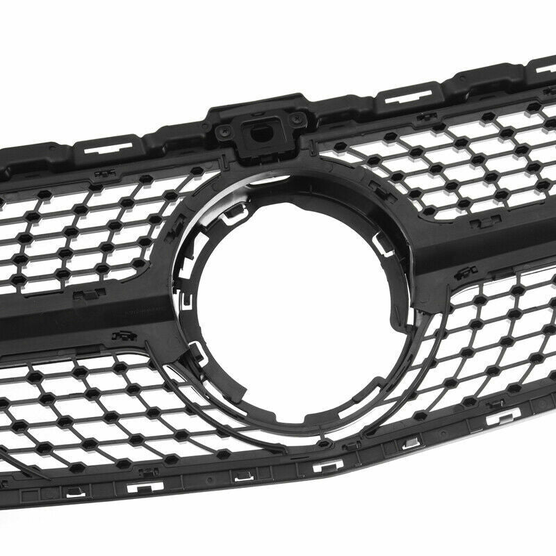 FOR MERCEDES C CLASS W205 GRILLE GRILL 2019 + DIAMOND AMG STYLE WITH CAMERA
