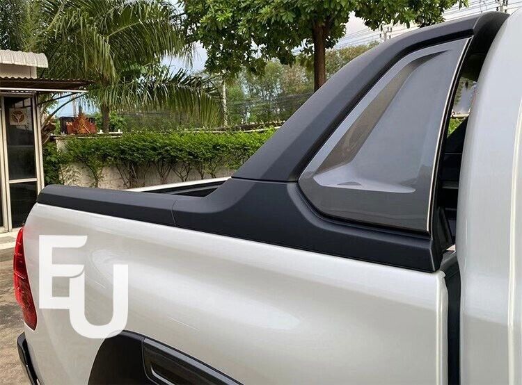 FOR TOYOTA HILUX REVO 15-23 ABS PICKUP CHASE RACK DOUBLE CAB ROLL BAR 3 PCS LED