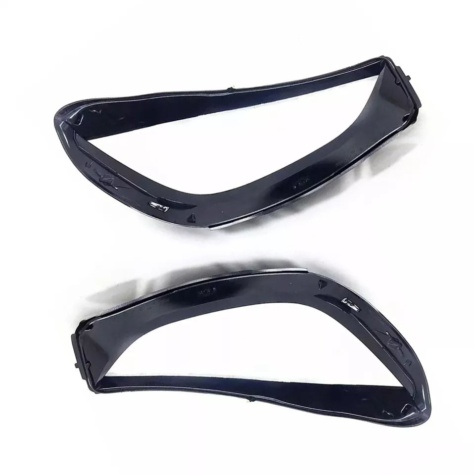 FOR MERCEDES C CLASS W206 PAIR LEFT RIGHT SIDE HEADLIGHT LENS COVER HEADLAMP 21+
