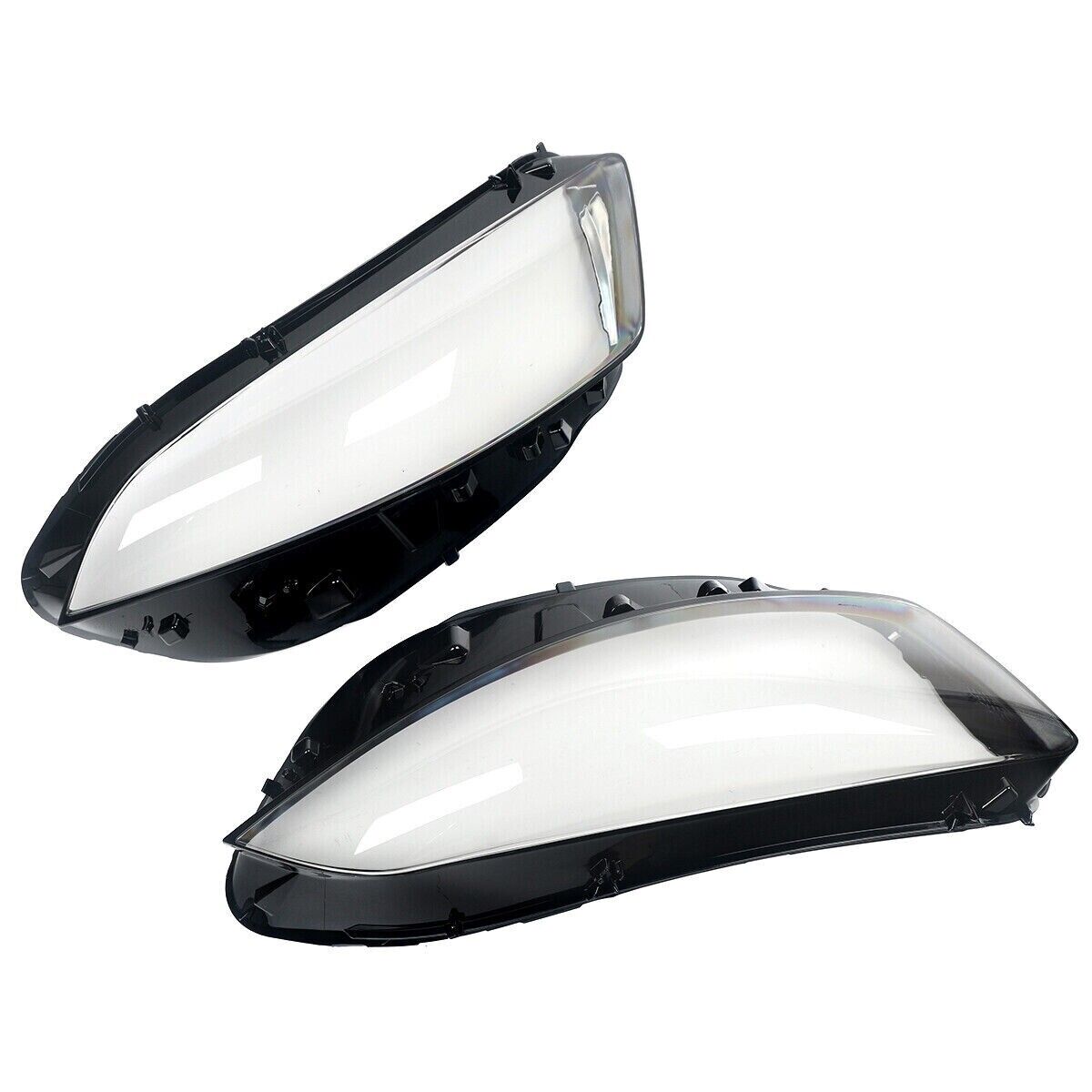 FOR MERCEDES-BENZ A CLASS W177 HEADLIGHT LENS COVER LEFT RIGHT SIDE + MANUAL