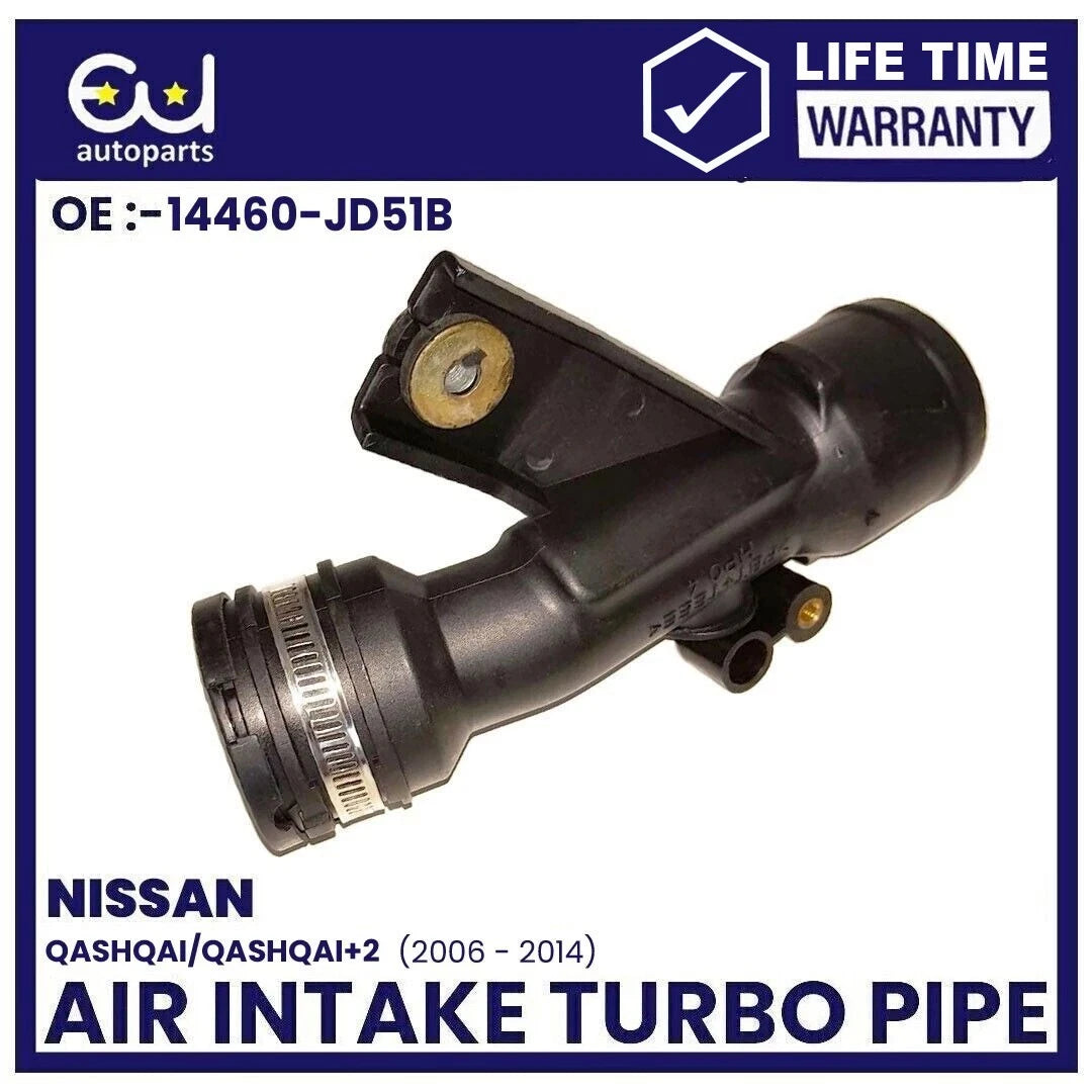 INTERCOOLER RADIATOR INLET TUBE PIPE FOR NISSAN QASHQAI/QASHQAI+2 14460-JD51B