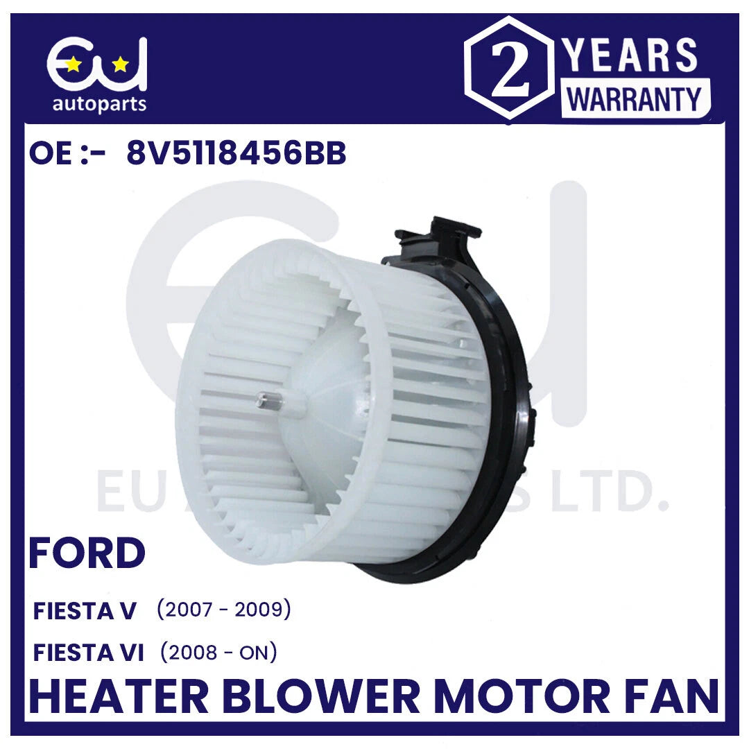 FOR FORD FIESTA MK6 VI HEATER BLOWER MOTOR FAN 2008-2023 1791860 OEM QUALITY RHD