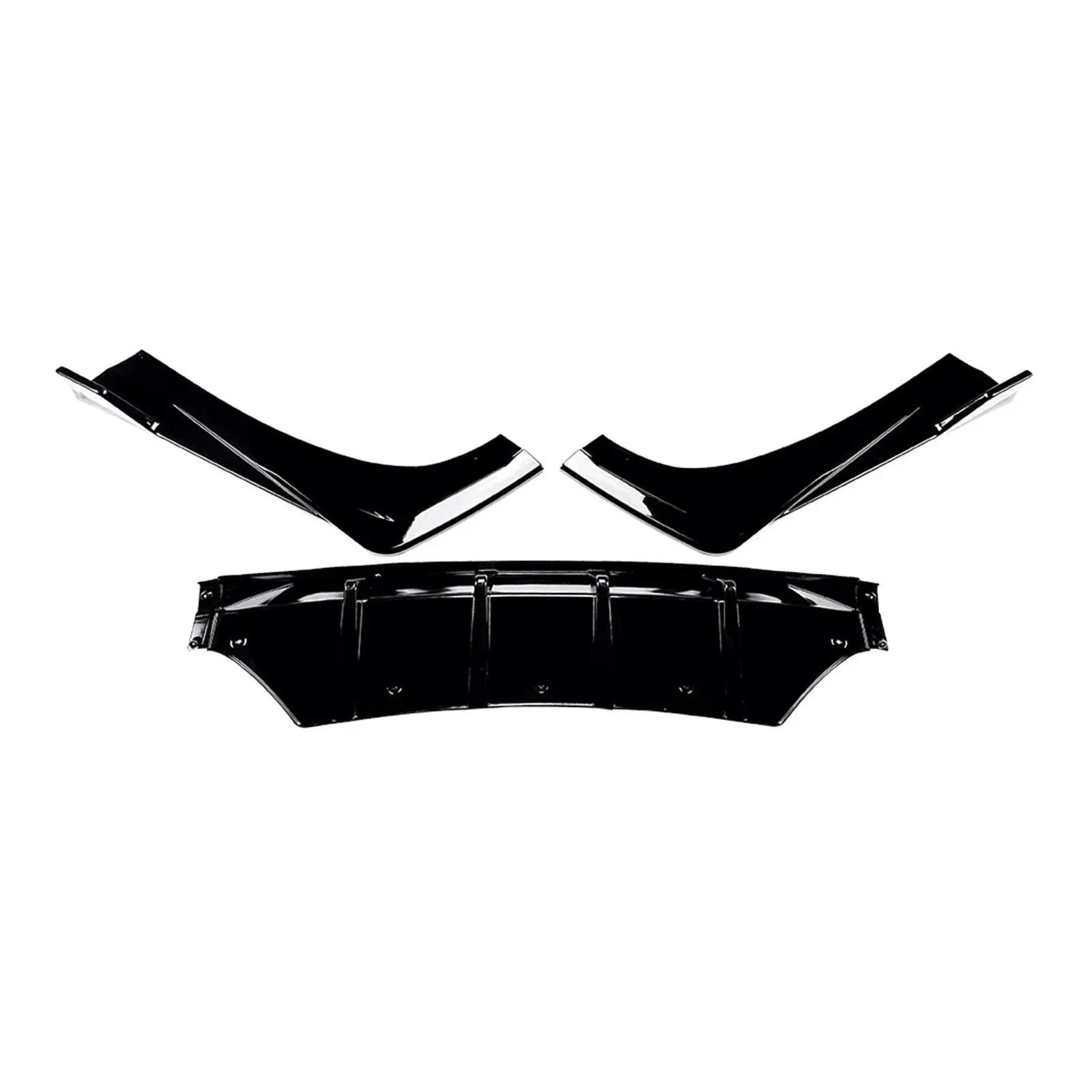 FOR MERCEDES BENZ CLASS W214 S214 REAR BUMPER DIFFUSER LIP KIT GLOSS BLACK 24-25