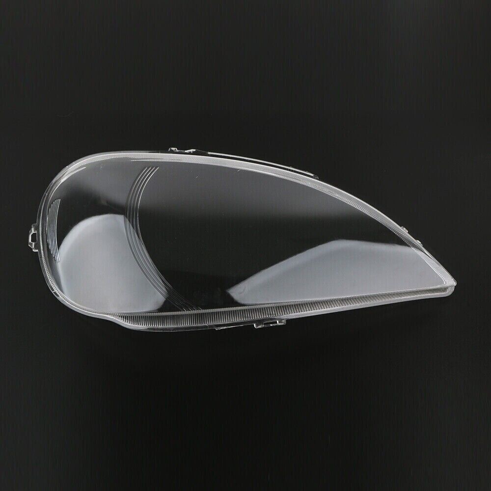 2X FOR MERCEDES BENZ W163 ML-CLASS 2002-2005 HEADLIGHT XENON&HALOGEN LENS COVER