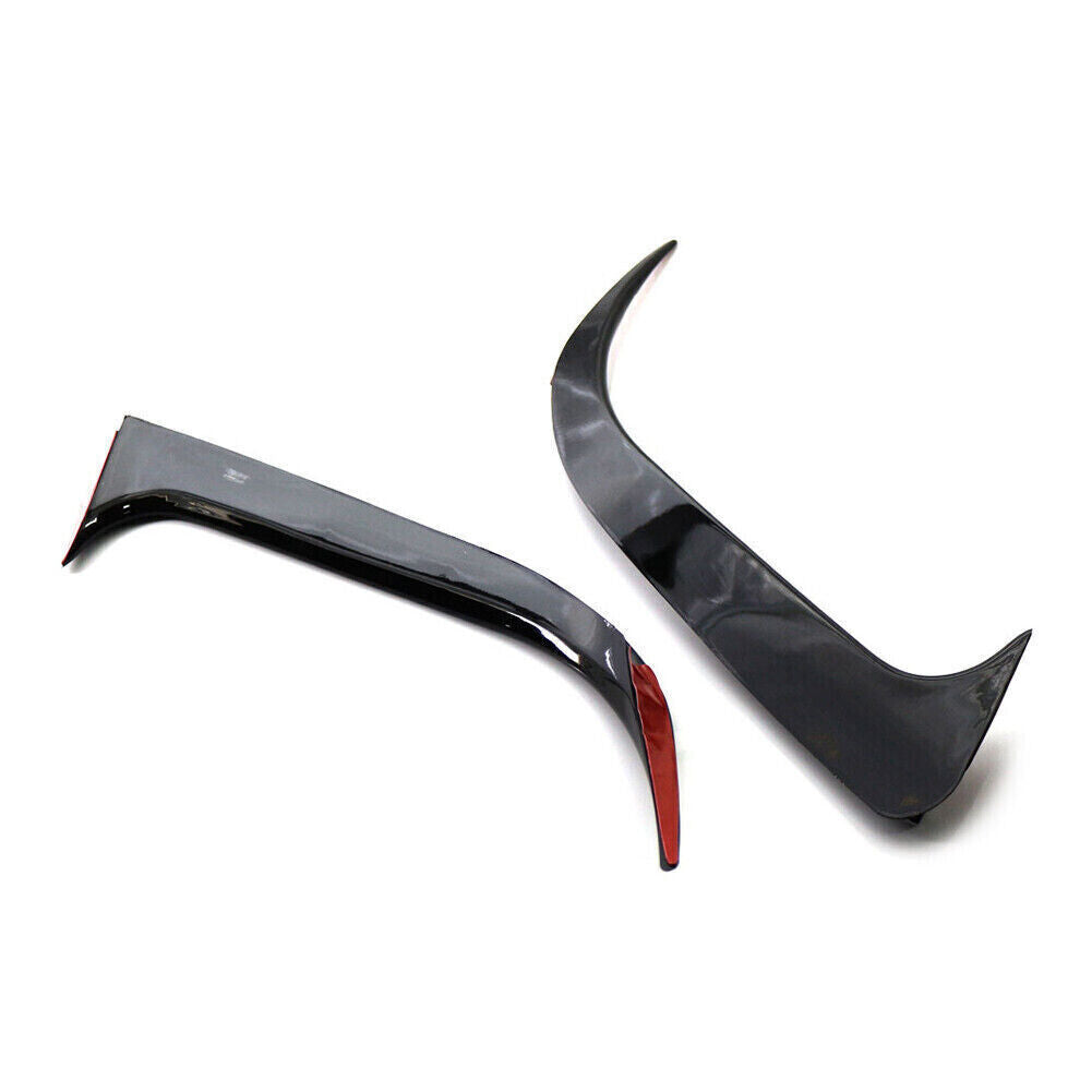 FOR MERCEDES CLA W117  REAR BUMPER SPOILER AIR VENT COVER GLOSS BLACK