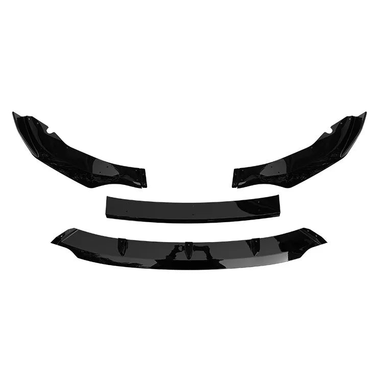 FOR BMW X5 G05 FRONT LIP SPLITTER EXTENSION M SPORT GLOSS BLACK 19+