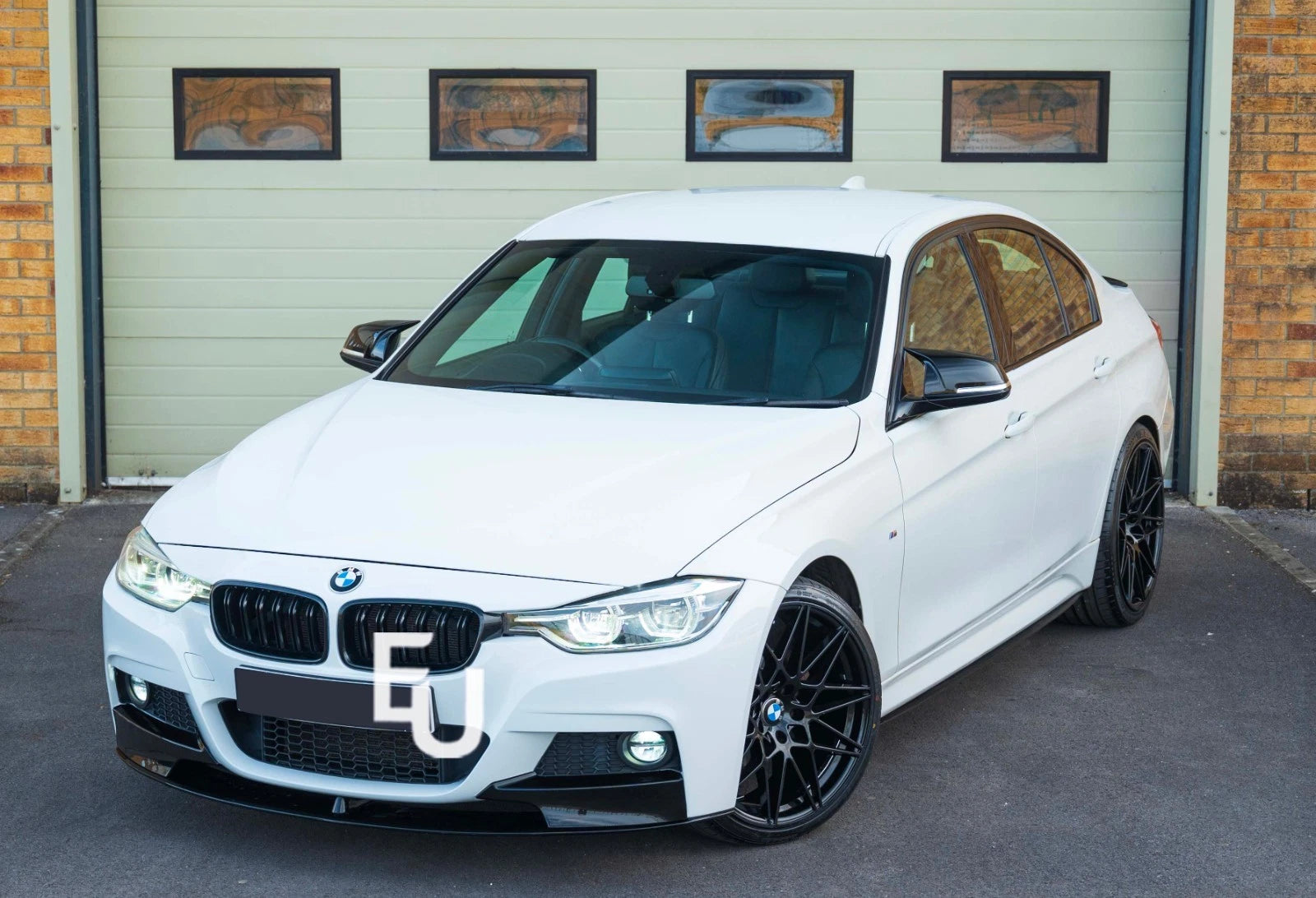 FOR BMW 3 SERIES F30 MP FRONT LIP SPLITTER REAR LED DIFFUSER BODYKIT BODY KIT