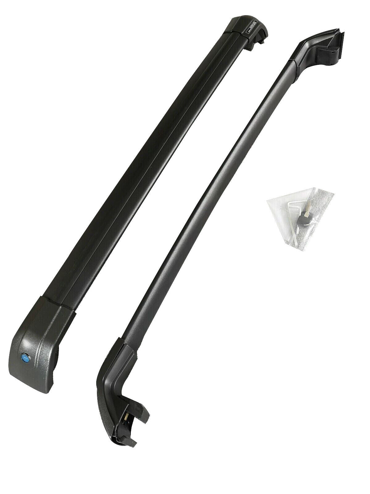 ALUMINIUM BLACK CROSS BARS ROOF RACK RAILS ANTI-THEFT FOR KIA SORENTO 2015-2020