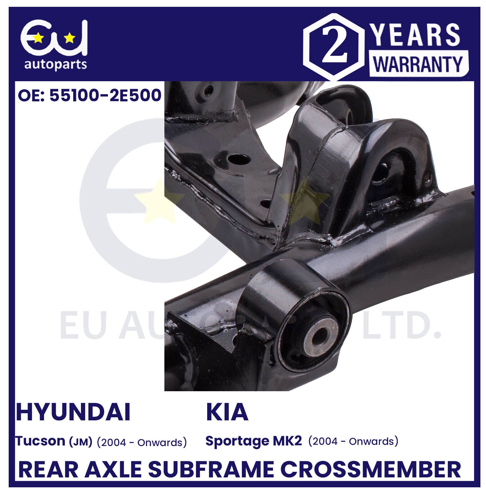 Sous-châssis Arrière HYUNDAI TUCSON / SPORTAGE 4WD - Référence 626052E601 - Motofy