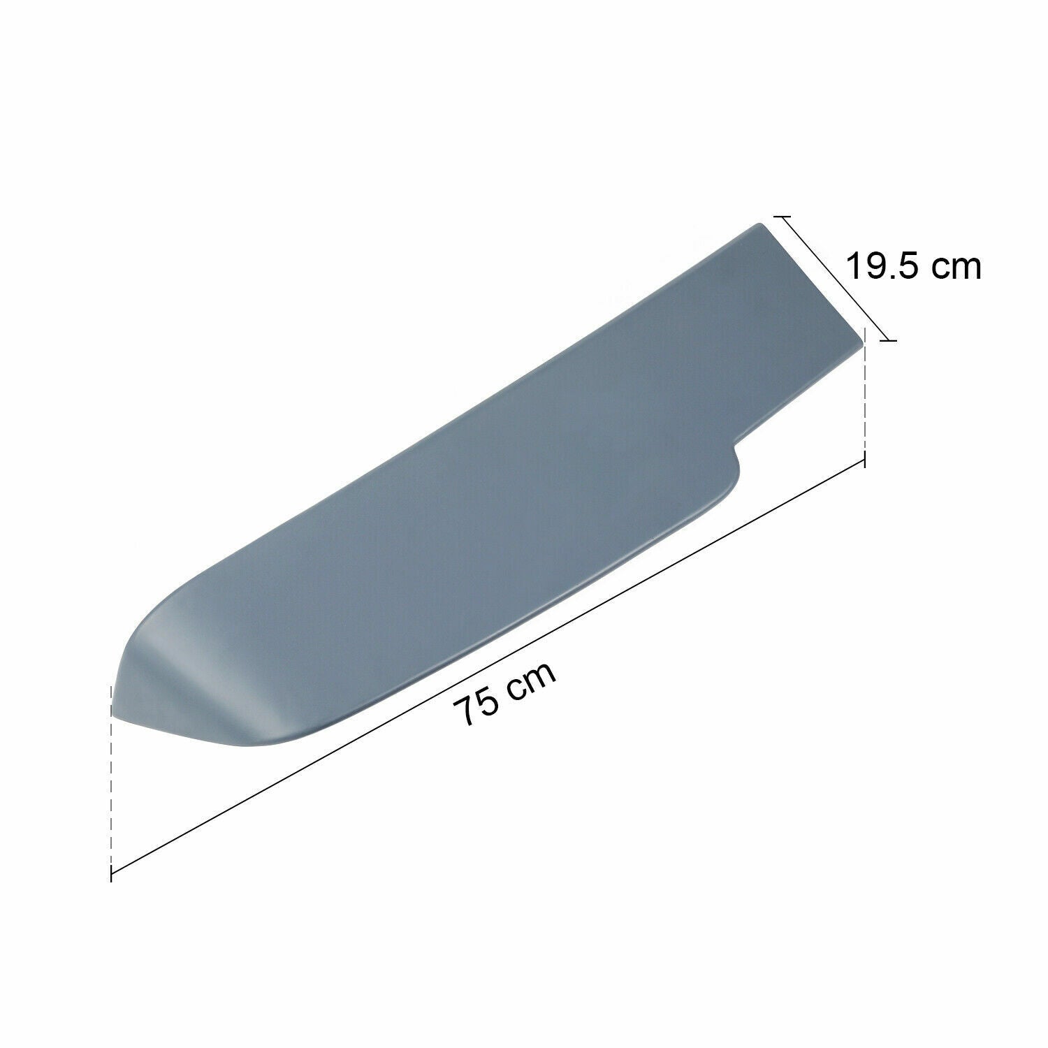 REAR ROOF BOOT SPOILER BARN DOOR FOR VW TRANSPORTER T5 T6 2003-2021 UNPAINTED