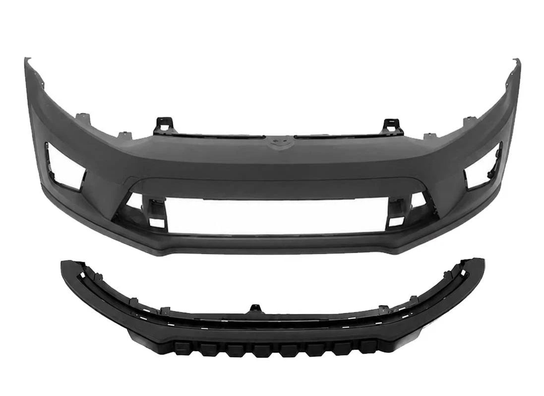 FOR VW POLO 2009-2017 FRONT BUMPER COMPLETE WITH GRILLES WRC STYLE