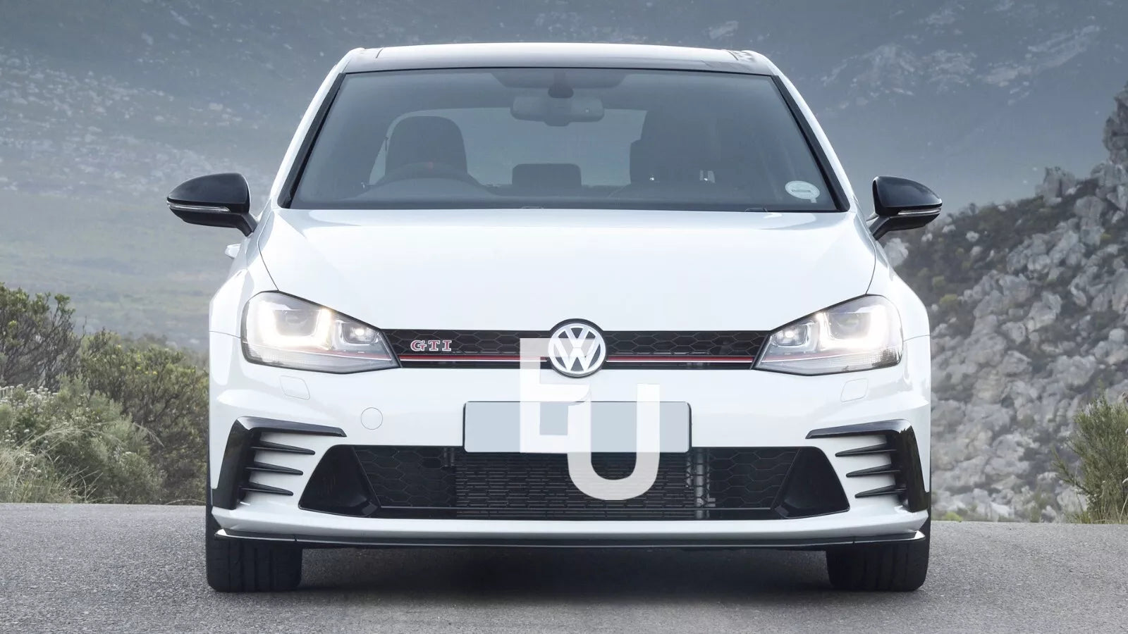 RIGHT DRIVER SIDE HEADLIGHT LENS COVER LAMP FOR VOLKSWAGEN GOLF MK7 2015-2017