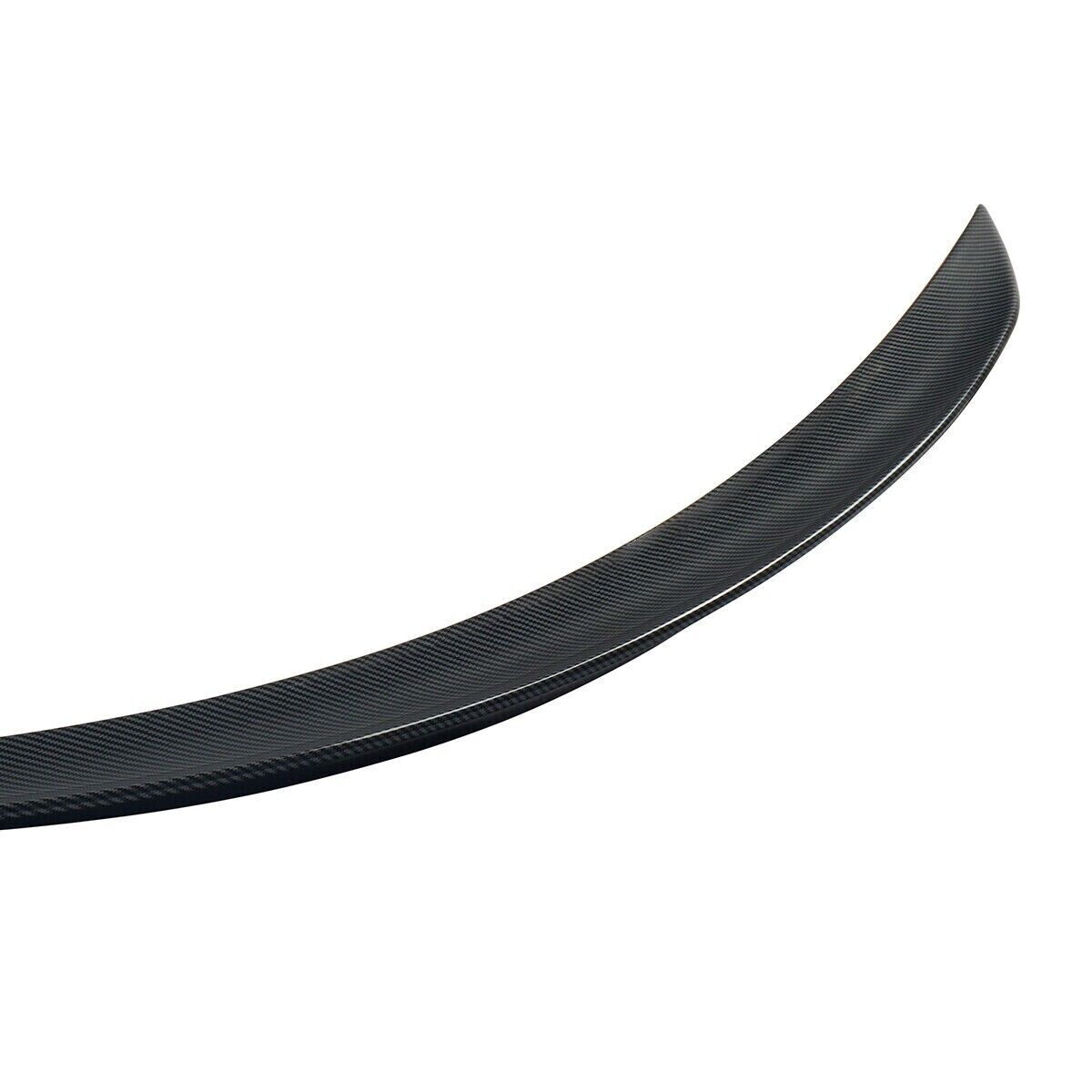 FOR MERCEDES C CLASS COUPE C205 A205 AMG STYLE REAR BOOT SPOILER CARBON LOOK C43