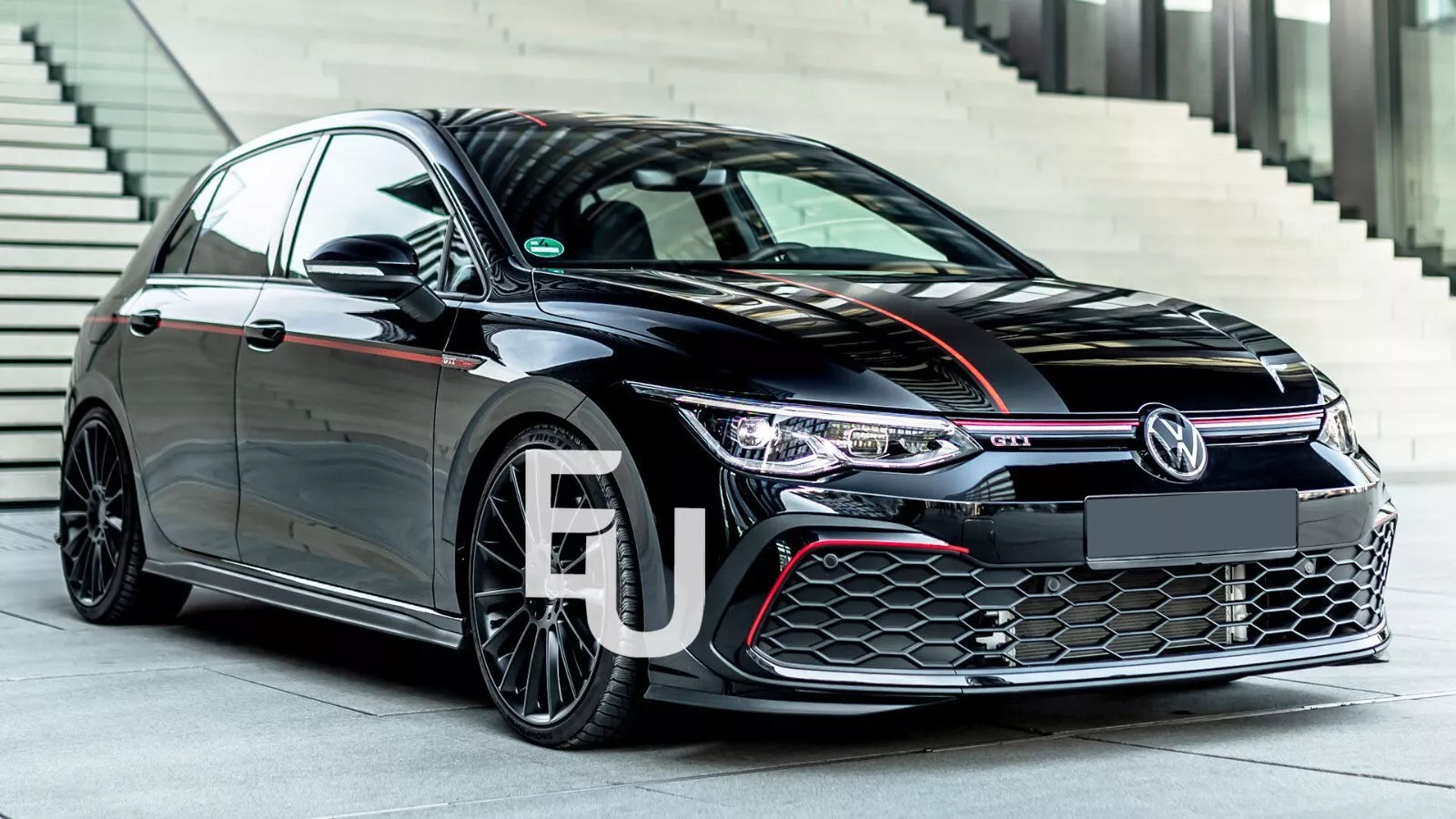 RIGHT DRIVER SIDE HEADLIGHT LENS COVER LAMP FOR VW GOLF 8 MK8 R-LINE 19-23