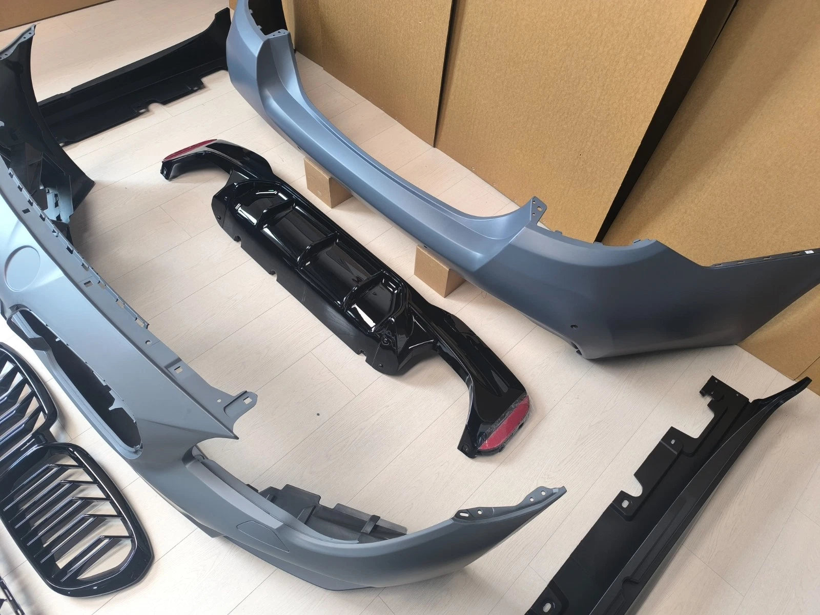 M5 F90 COMPETITION FRONT REAR BUMPER CONVERSION BODYKIT FOR BMW 5 SERIES F10