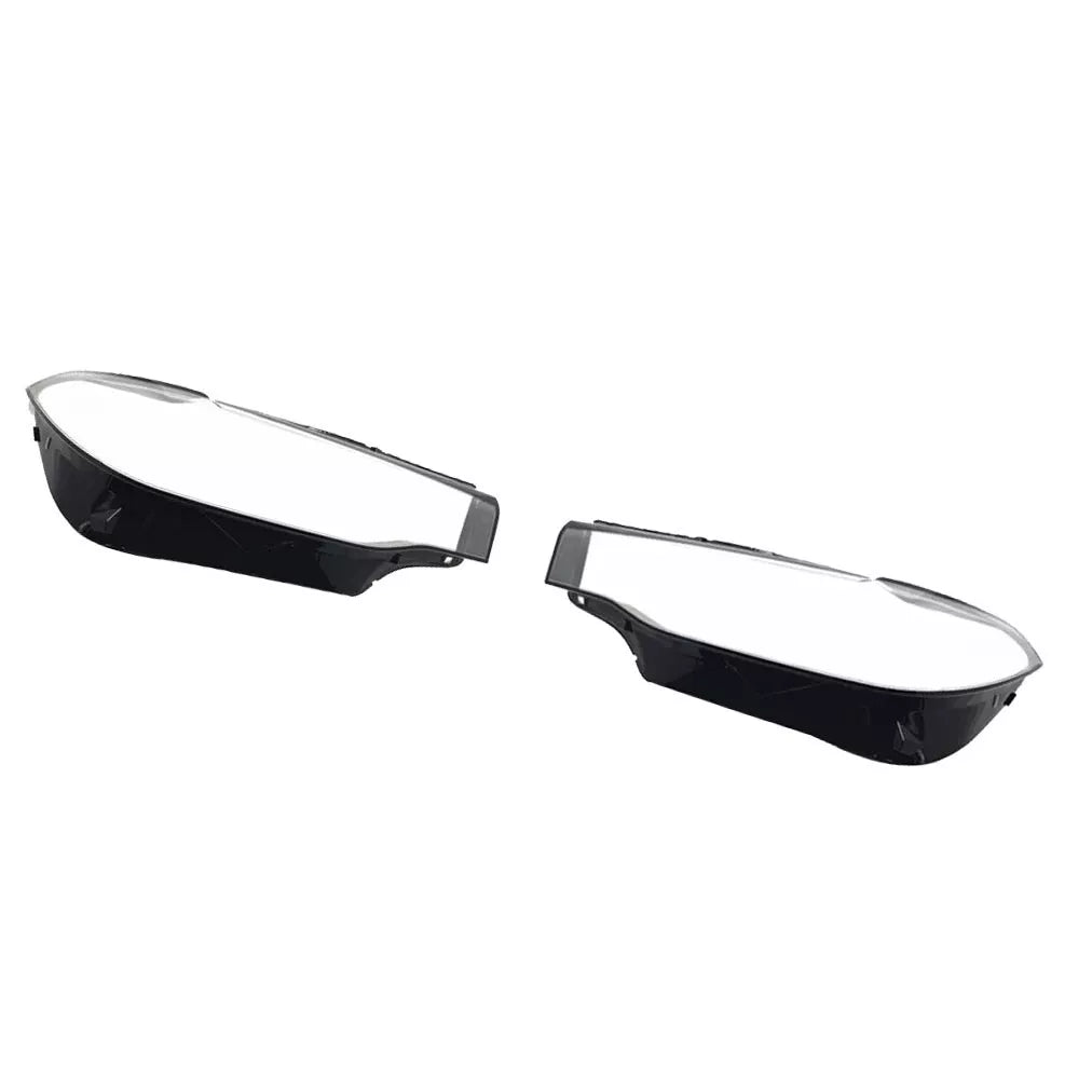 LEFT RIGHT PAIR HEADLIGHT HEADLAMP CLEAR LENS COVER FOR BMW X7 G07 2018-2021