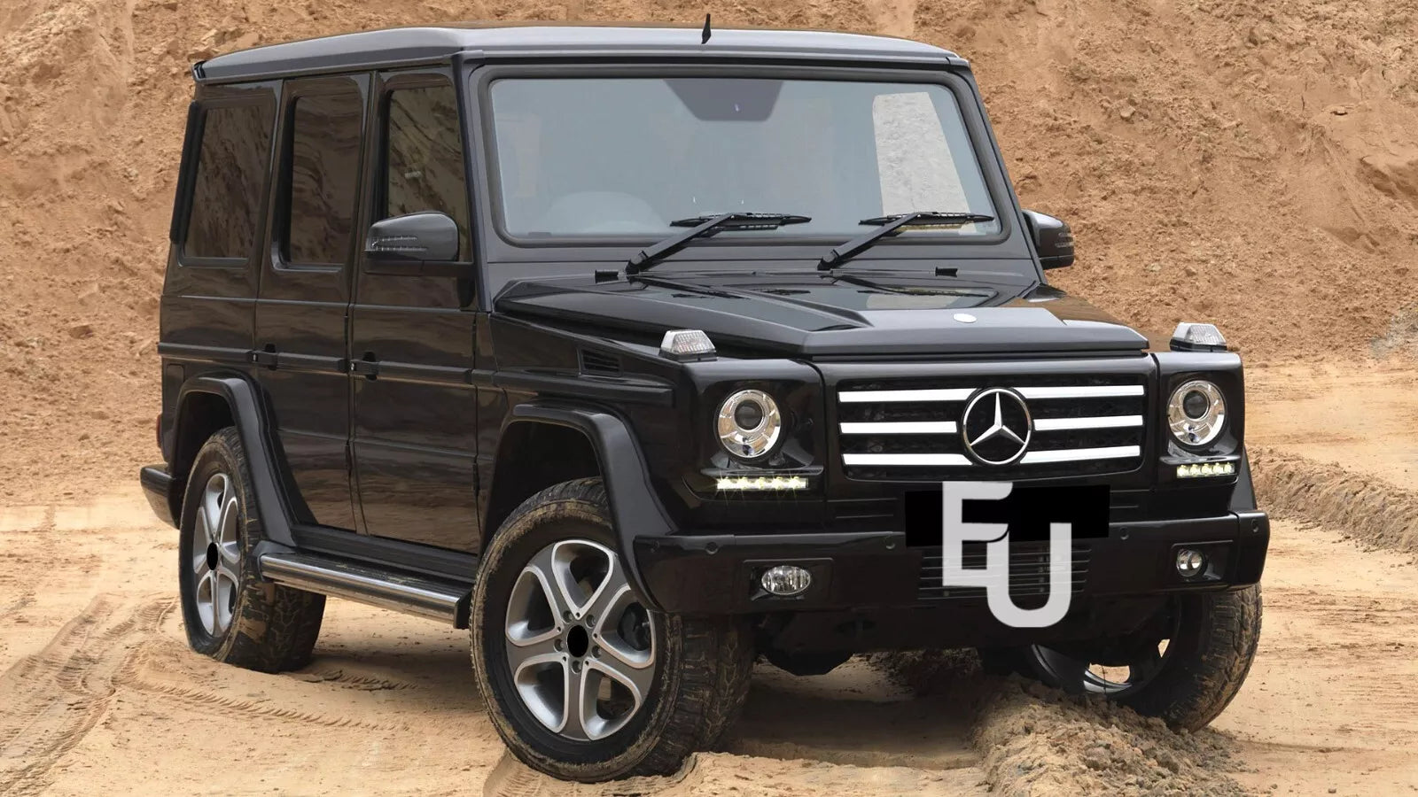 HEADLIGHT LAMP LENS COVER LEFT RIGHT SIDE PAIR FOR MERCEDES G CLASS W463 07-18
