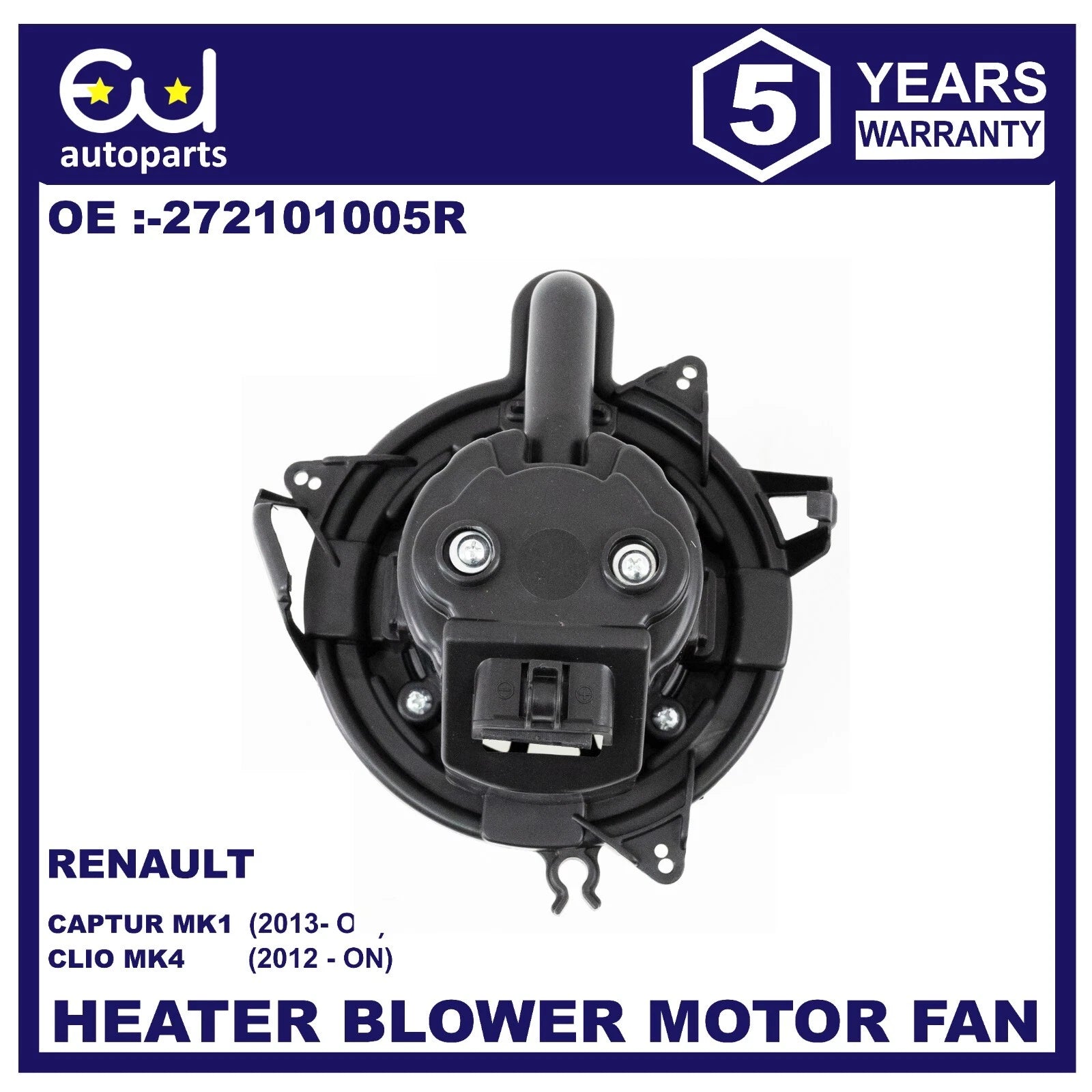 HEATER BLOWER MOTOR FAN FOR RENAULT CAPTUR MK1 CLIO MK4 DACIA DOKKER LODGY 12+