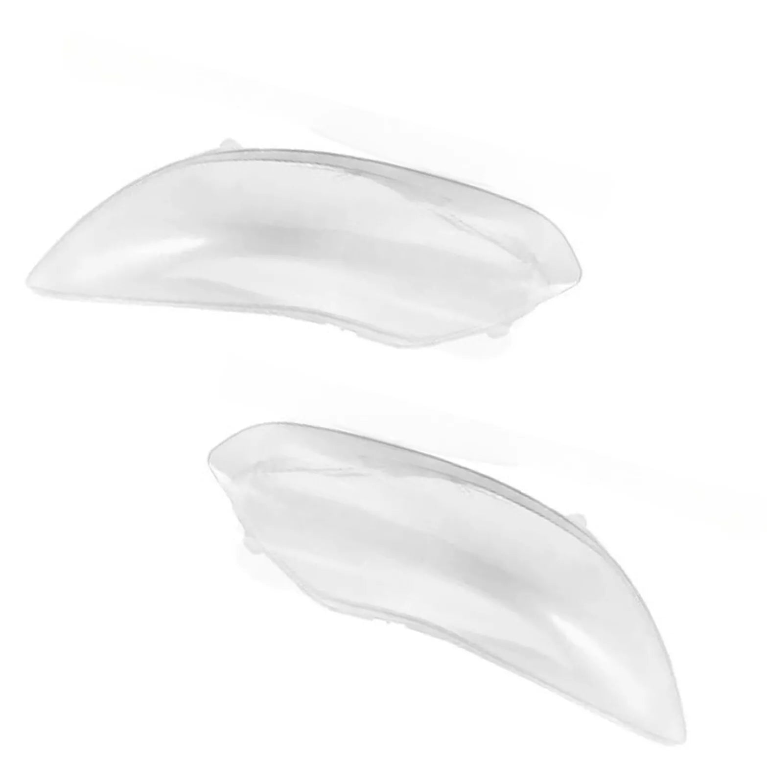 FRONT HEADLIGHT LAMP LENS COVER LEFT RIGHT SIDE PAIR FOR FORD FOCUS MK3 2011-13