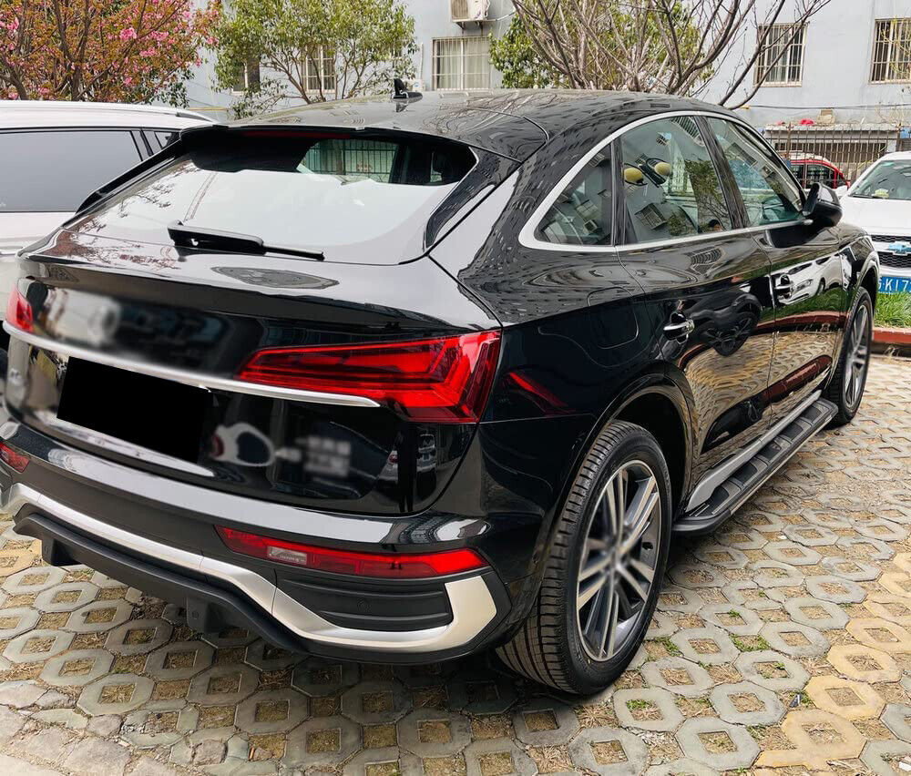 SIDE STEPS RUNNING BOARDS BAR FOR AUDI Q8 2018-ON LATEST 100% OEM STYLE