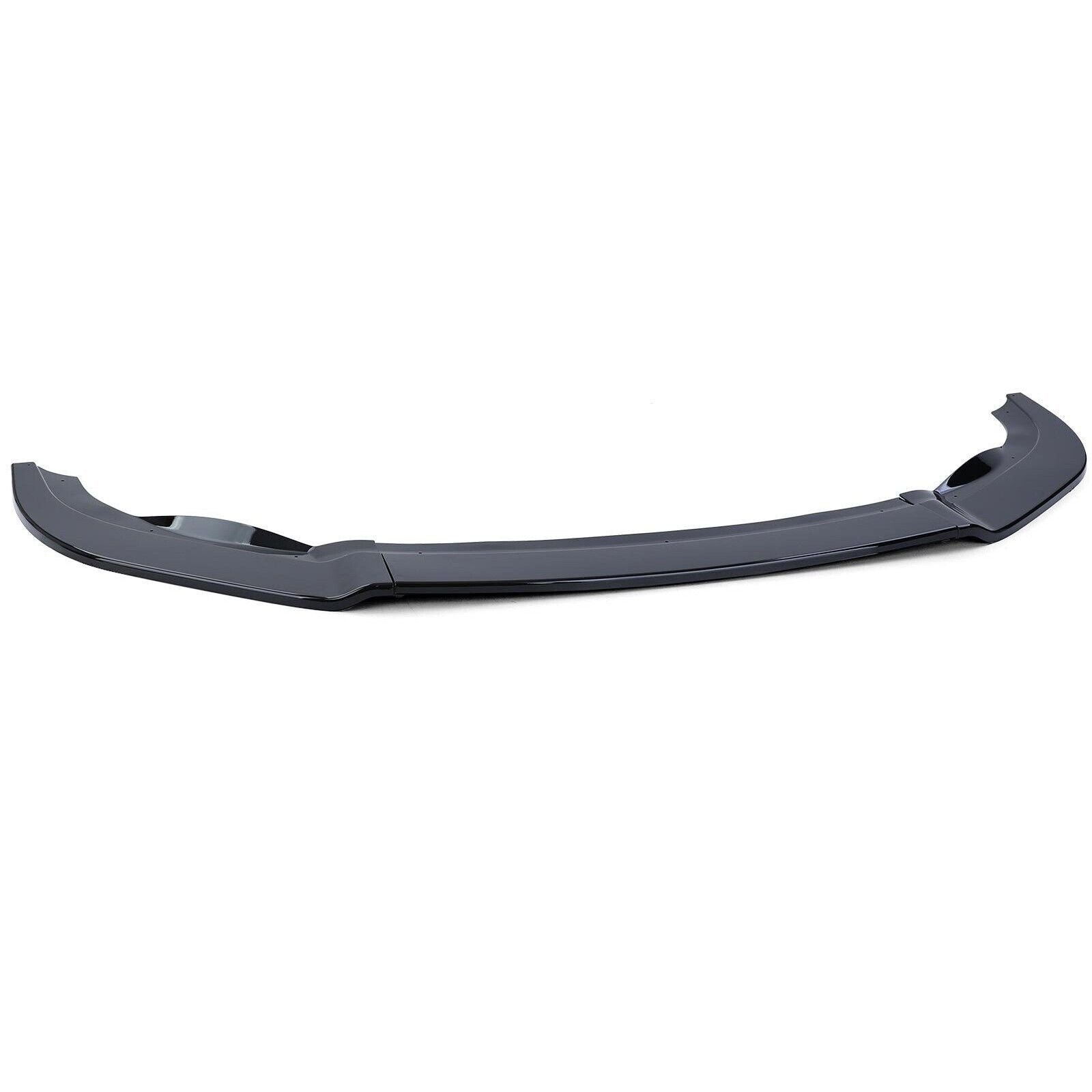 FOR VW GOLF MK6 R20 R FRONT SPLITTER SPOILER LIP BODY KIT BUMPER GLOSS BLK 08-13