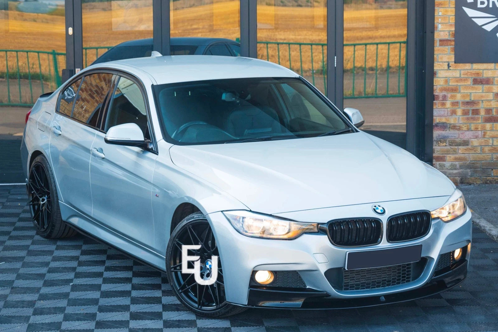 FRONT LIP SPLITTER REAR LED DIFFUSER BODYKIT FOR BMW 3 SERIES F30 MP BODY KIT