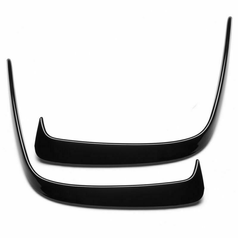 FOR MERCEDES A CLASS W176 A180 AMG SIDE VENT A45 REAR BUMPER FLICKS CANARD GLOSS