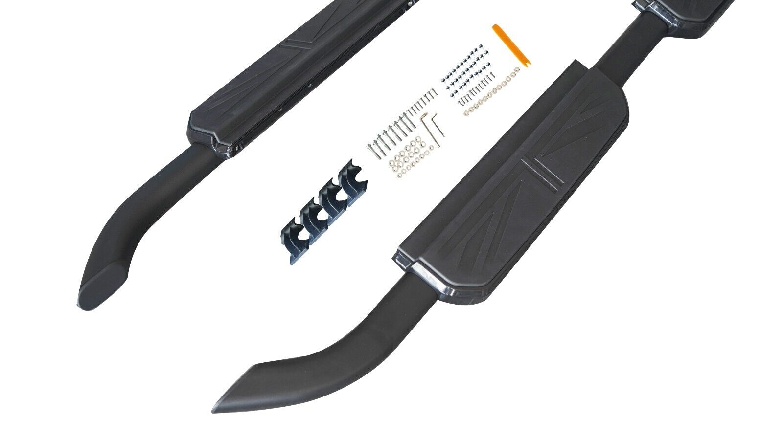 RUNNING BOARD SIDE STEPS FOR LAND ROVER DEFENDER 110 L663 UNION JACK DESIGN 20+