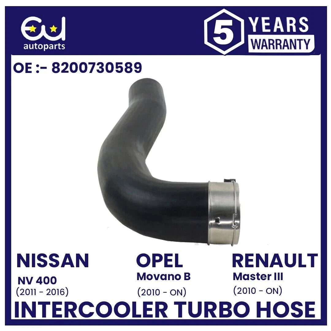 INTERCOOLER TURBO HOSE PIPE FOR RENAULT MASTER MOVANO B NV400 2.3 DCI 8200730589