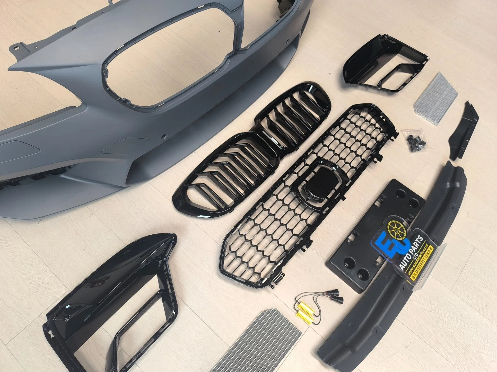 UPGRADE F90 M5 CONVERSION FRONT BUMPER BODY KIT FOR BMW 5 SERIES F10 F11 2010-17