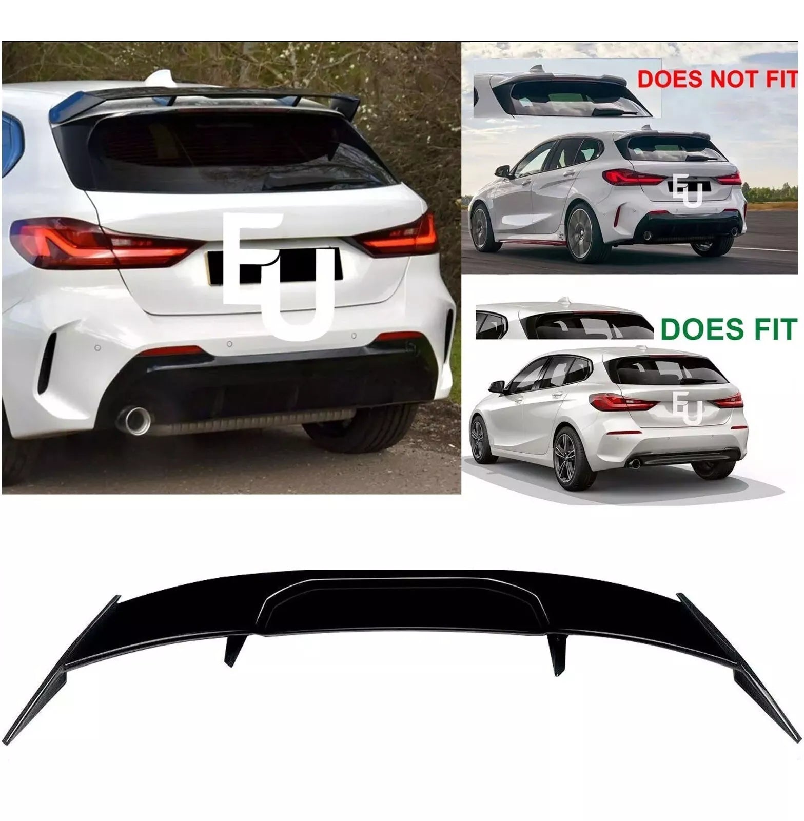 FOR BMW 1 SERIES F40 118i MP AERO BODYKIT BODY KIT FRONT SPLITTER REAR DIFFUSER