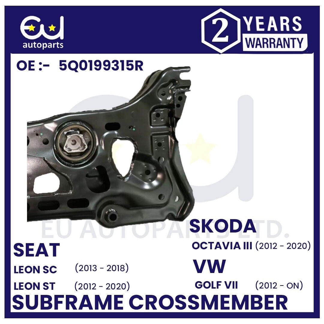 FRONT AXLE SUBFRAME CROSSMEMBER FOR SEAT LEON SKODA OCTAVIA MKIII VW GOLF MK 7