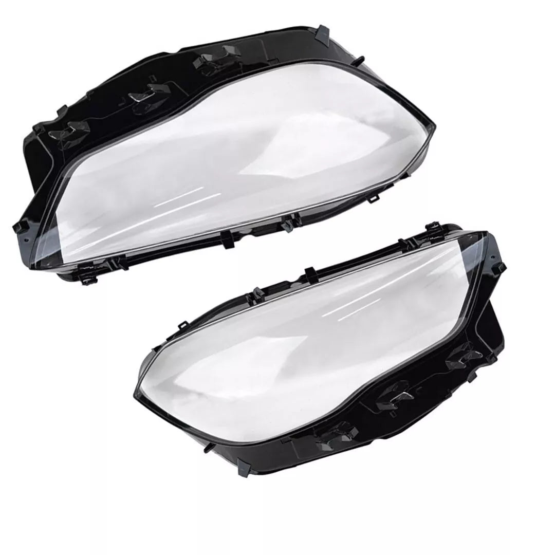 FOR MERCEDES GLA H247 PAIR LEFT RIGHT SIDE HEADLIGHT LENS COVER HEADLAMP 20-22