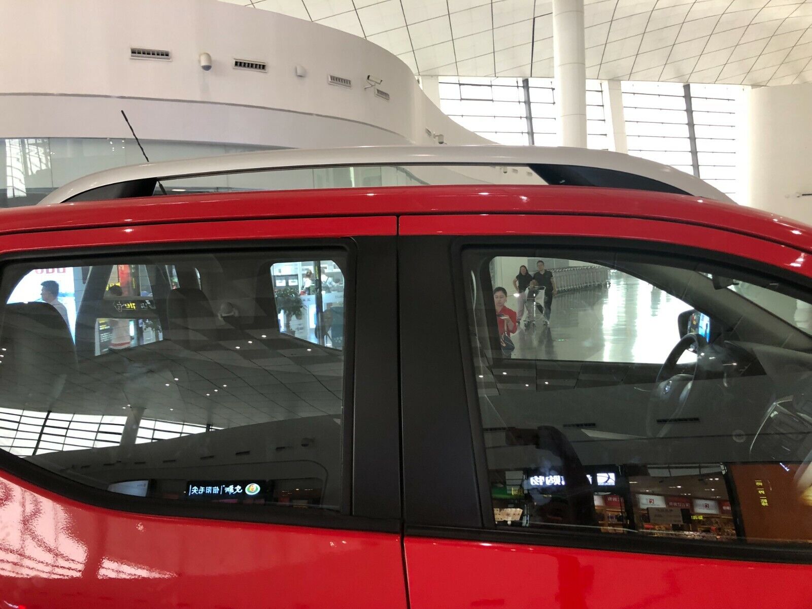 ALUMINIUM BLACK RAISED ROOF RAILS RACK BARS FOR NISSAN NAVARA NP300 D23 14+